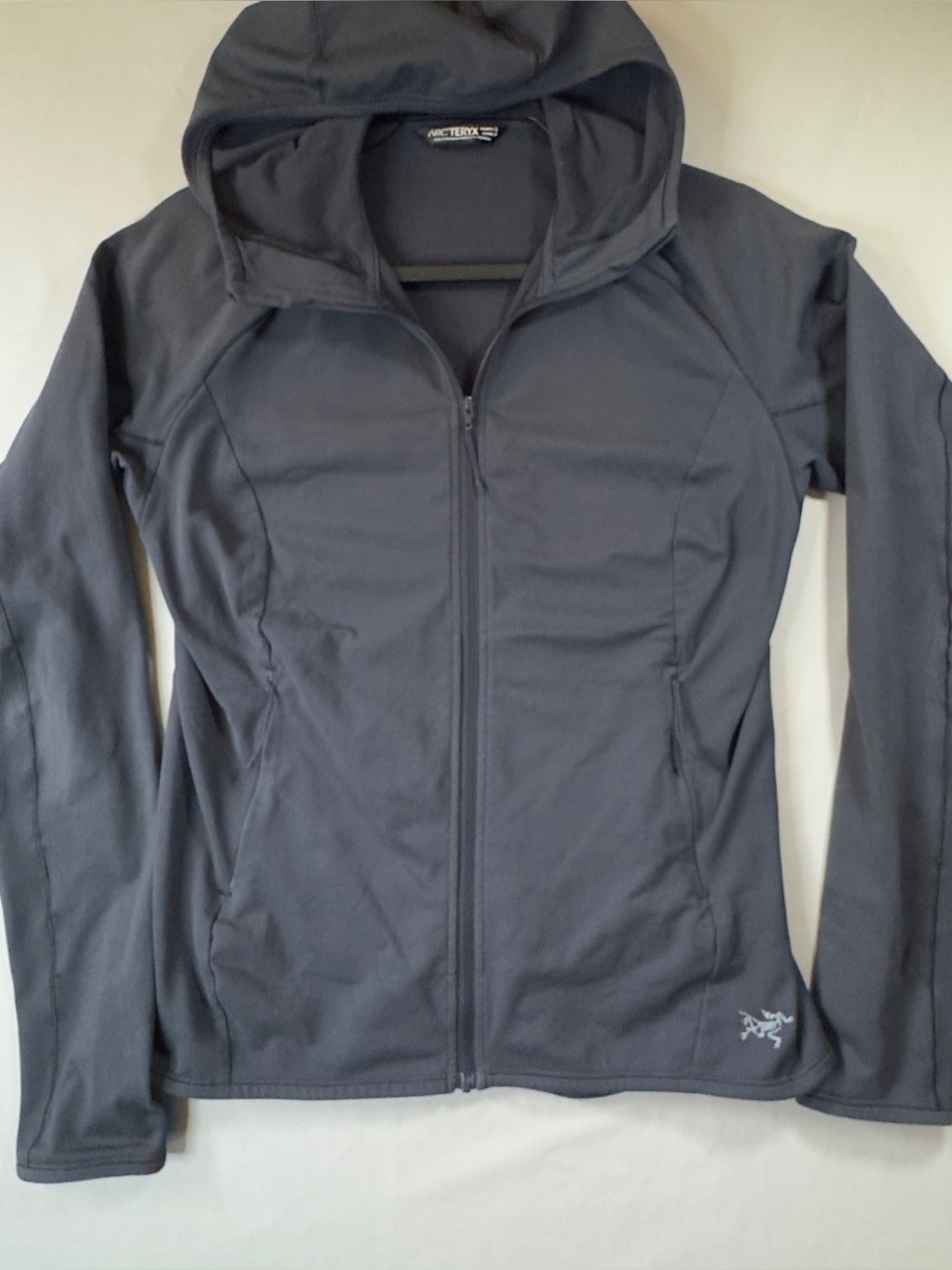 Arc'teryx Women's S Blue/Gray Hooded Full-Zip Adahy Jacket